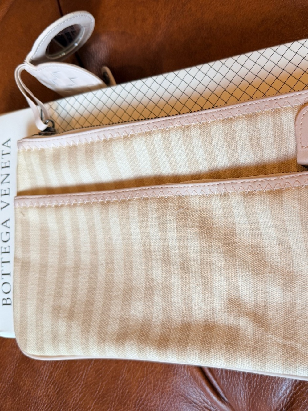NIB Bottega Veneta Cosmetic Bag Pouch